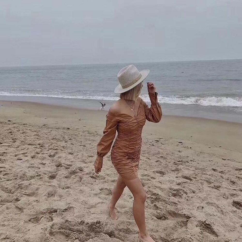 Finders Keepers Tan and Brown Dress - Picture 6 of 8